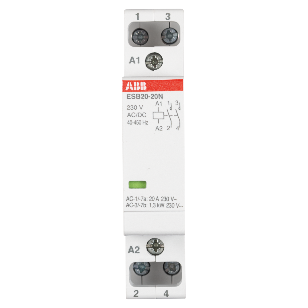 Contactor Modular 20A 230V 50HZ 