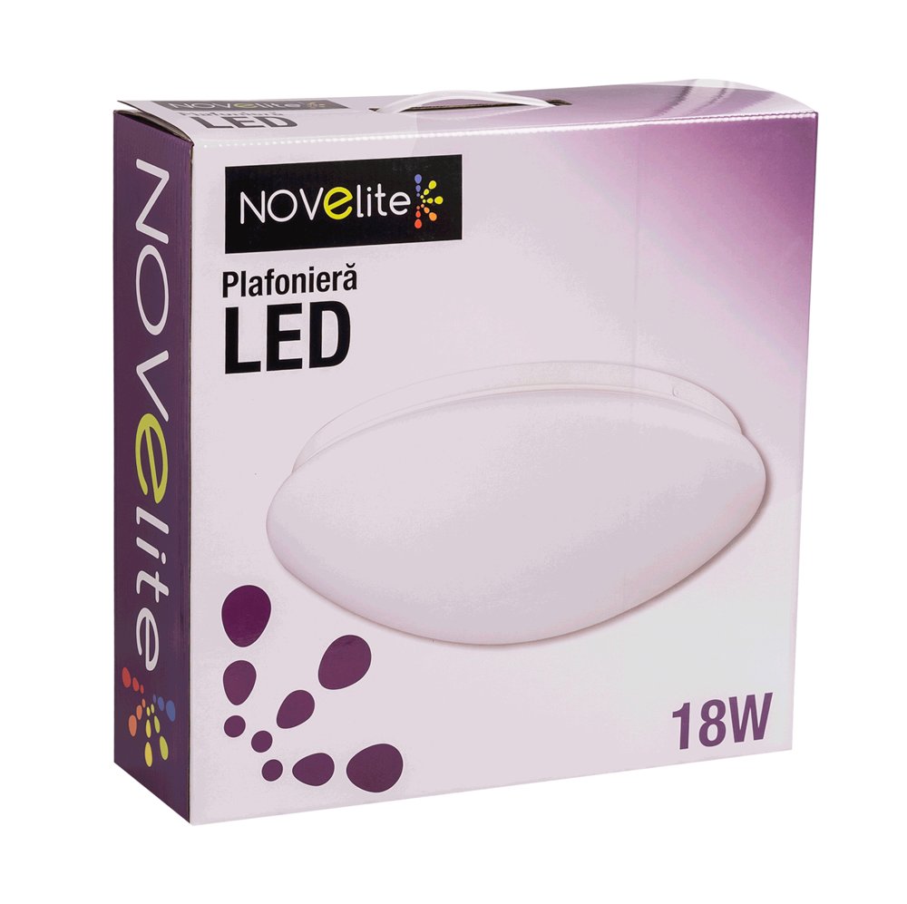 Plafoniera LED 18W 6500K      