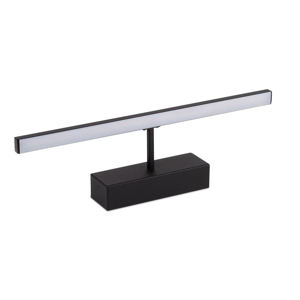 Lampa Picture LED 12W 50cm 4000K IP44, negru, Erste